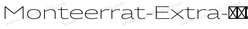 Monteerrat-Extra字体转换