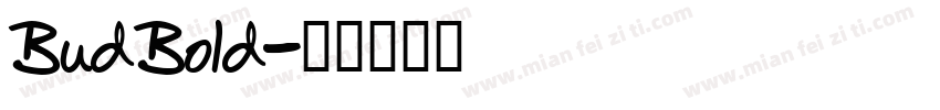 BudBold字体转换