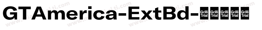 GTAmerica-ExtBd字体转换