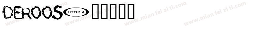DEROOS字体转换