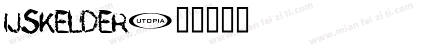 IJSKELDER字体转换