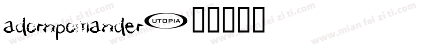 adornpomander字体转换