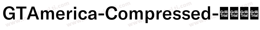 GTAmerica-Compressed字体转换