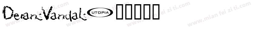 DeransVandals字体转换