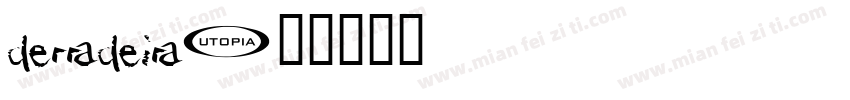 derradeira字体转换
