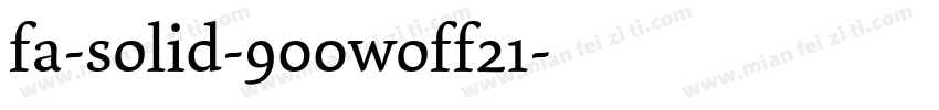 fa-solid-900woff21字体转换