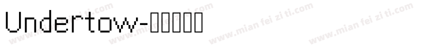 Undertow字体转换