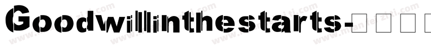 Goodwillinthestarts字体转换