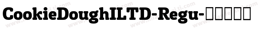 CookieDoughILTD-Regu字体转换