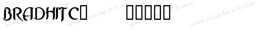 BRADHITC_0字体转换