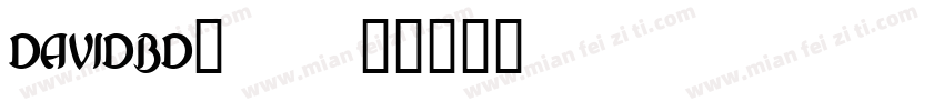 davidbd_0字体转换