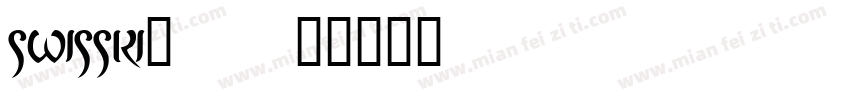 swisski_0字体转换