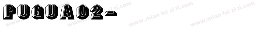 pugua02字体转换