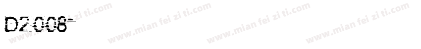 D2008字体转换