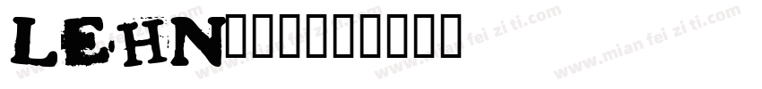 LEHN046字体转换