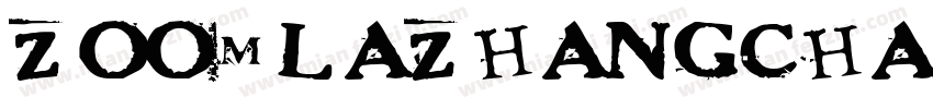 ZoomlaZhangchanHanA046字体转换