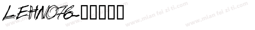 LEHN076字体转换