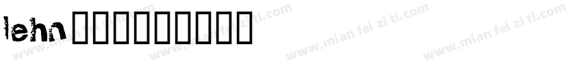 LEHN079字体转换