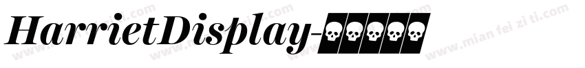 HarrietDisplay字体转换