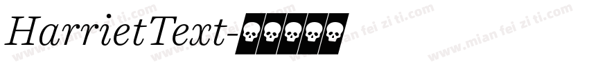 HarrietText字体转换