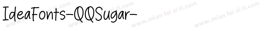 IdeaFonts-QQSugar字体转换
