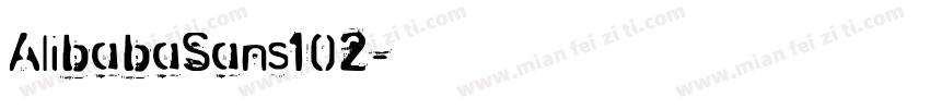 AIibabaSans102字体转换