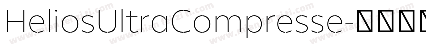 HeliosUltraCompresse字体转换