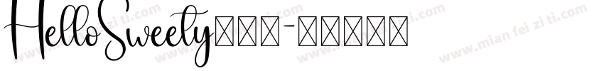 HelloSweety手机版字体转换