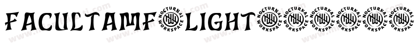 FacultaMF-Light字体转换