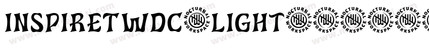InspireTWDC-Light字体转换
