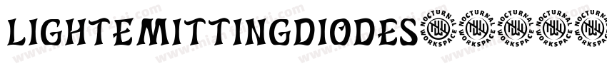 LightEmittingDiodes字体转换