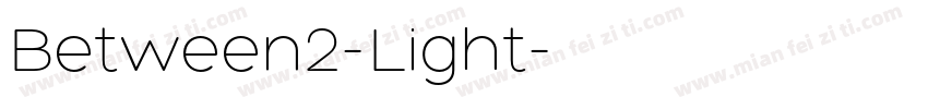 Between2-Light字体转换