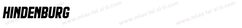 Hindenburg字体转换