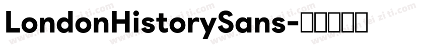 LondonHistorySans字体转换