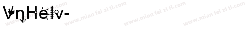VnHelv字体转换