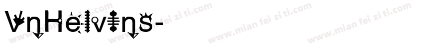 VnHelvIns字体转换