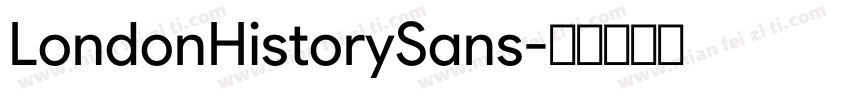 LondonHistorySans字体转换