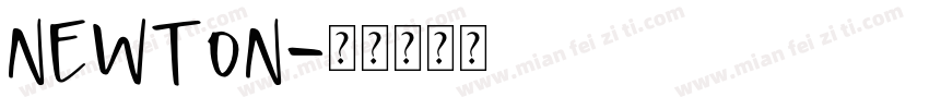 Newton字体转换