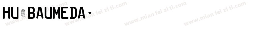 Hu_Baumeda字体转换