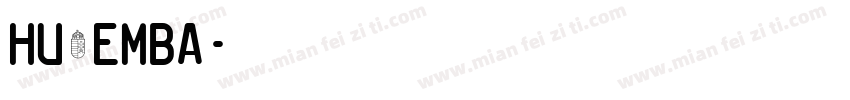 Hu_Emba字体转换