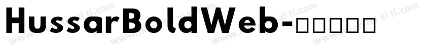 HussarBoldWeb字体转换
