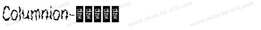 Columnion字体转换