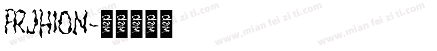 FRJHION字体转换