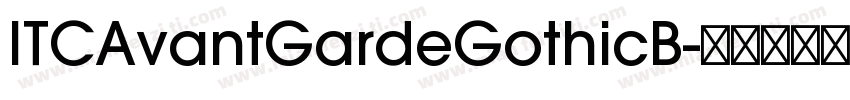 ITCAvantGardeGothicB字体转换