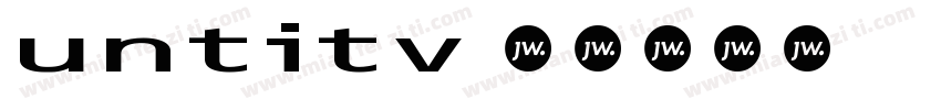 UntitV字体转换
