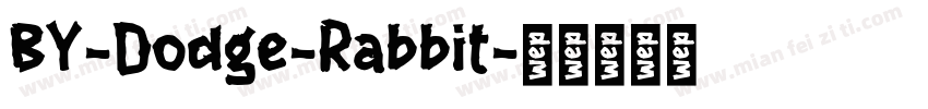 BY-Dodge-Rabbit字体转换
