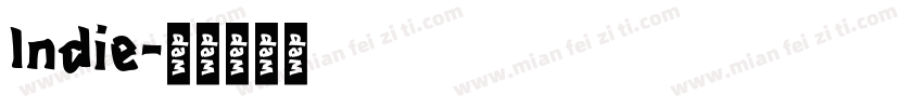 Indie字体转换