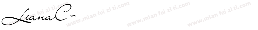 LianaC字体转换