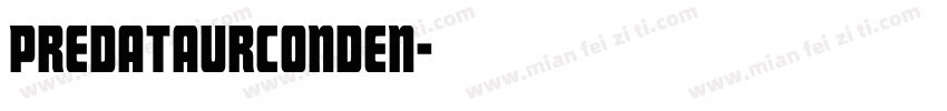 PredataurConden字体转换