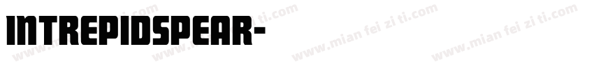 IntrepidSpear字体转换
